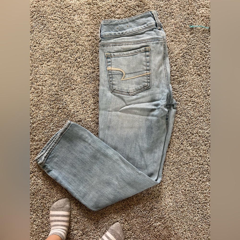 American Eagle Artist Crop Jeans